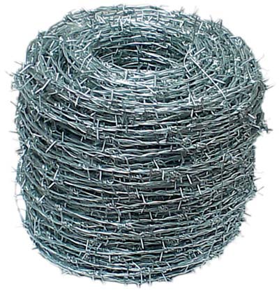 Filo spinato zincato cavatorta