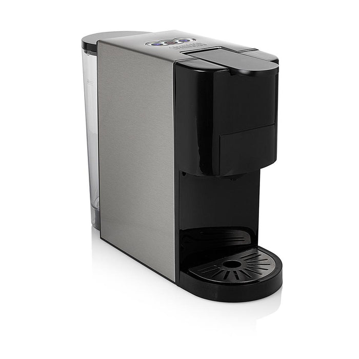 PRINCESS MACCHINA DA CAFFE CAPSULE/CIALDE/MACINATO 5in1 NERO/INOX