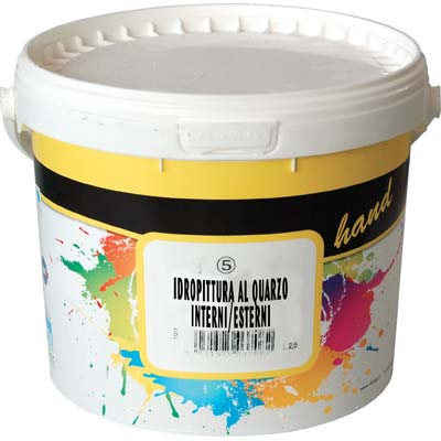 Idropittura quarzo hand