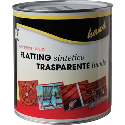 Flatting a solvente hand