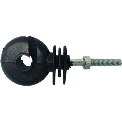Isolatore elettrorecinzione occhiolo vite ferro