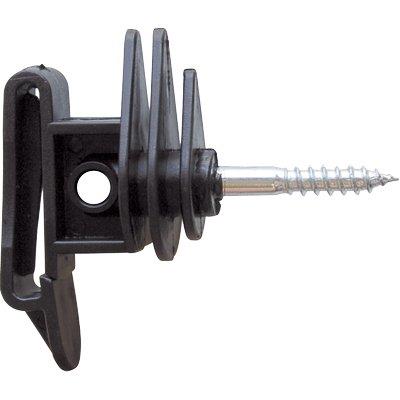 Isolatore elettrorecinzione piatto vite legno