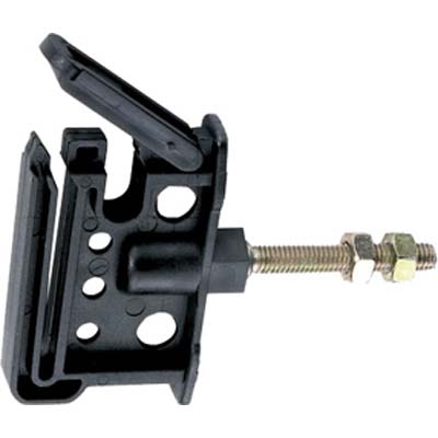 Isolatore elettrorecinzione piatto vite ferro