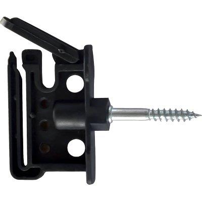 Isolatore elettrorecinzione piatto duo vite legno