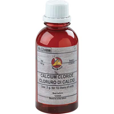 Cloruro calcio x formaggio