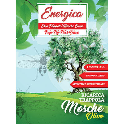 Esca trappola mosche energica