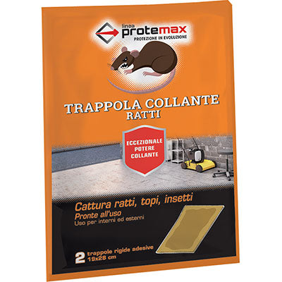 Trappola topi adesiva protemax