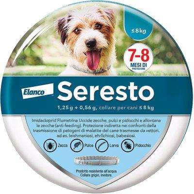 Antiparassitario seresto cani elanco