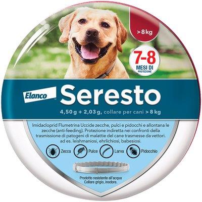 Antiparassitario seresto cani elanco
