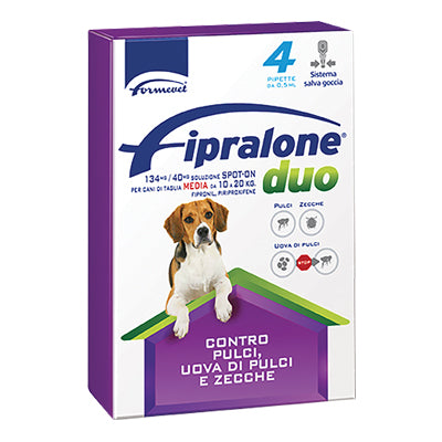 Antiparassitario fipralone duo cane formevet