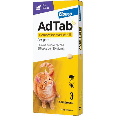 Antiparassitario adtab gatti elanco