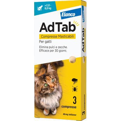 Antiparassitario adtab gatti elanco
