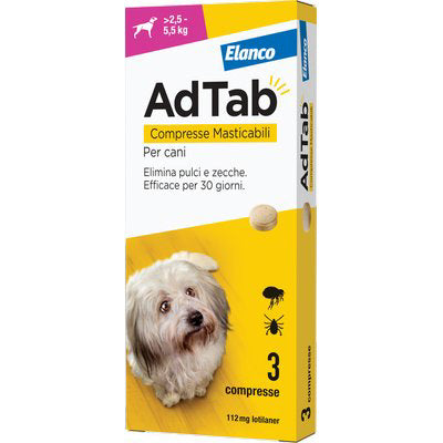 Antiparassitario adtab cani elanco