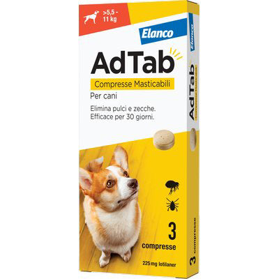 Antiparassitario adtab cani elanco