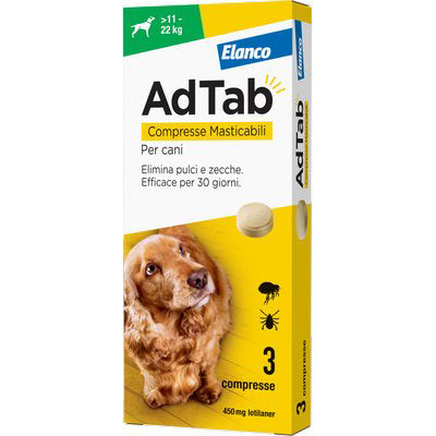 Antiparassitario adtab cani elanco