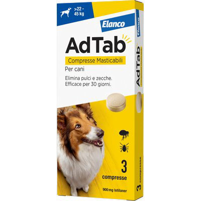Antiparassitario adtab cani elanco
