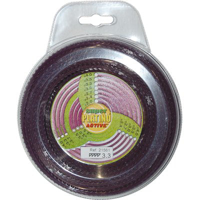 Filo x decespugliatore platino seghettato active