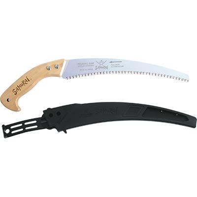 Sega potatura lama curva pistola w samurai