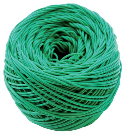 Tubetto verde a gomitolo