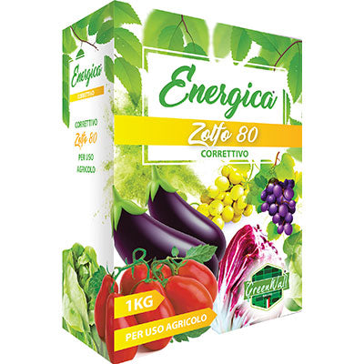 Concime polvere zolfo 80 energica