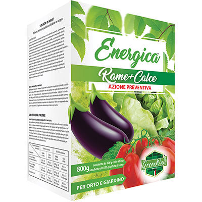 Concime polvere rame + calce idrata energica
