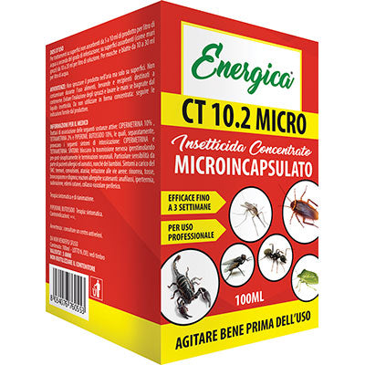 Insetticida concentrato ct 10.2 energica