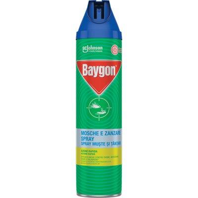 INSETTICIDA MOSCHE E ZANZARE BAYGON