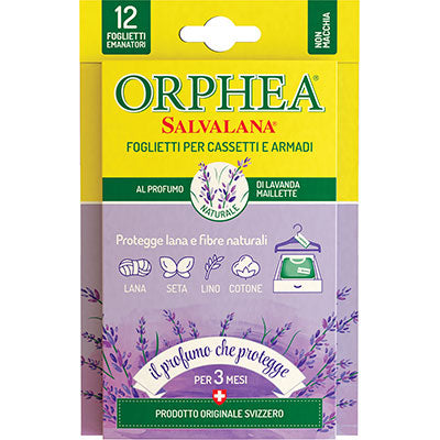 Antitarme salvalana foglietti orphea