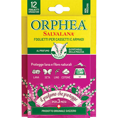 Antitarme salvalana foglietti orphea