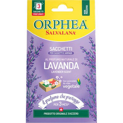 Antitarme salvalana cassetti armadi orphea