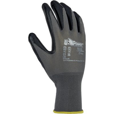 Guanto nitrile nero valzer u-power
