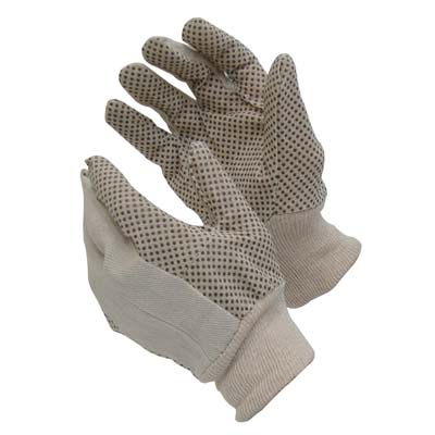 GUANTO PVC PUNTINATO NERO