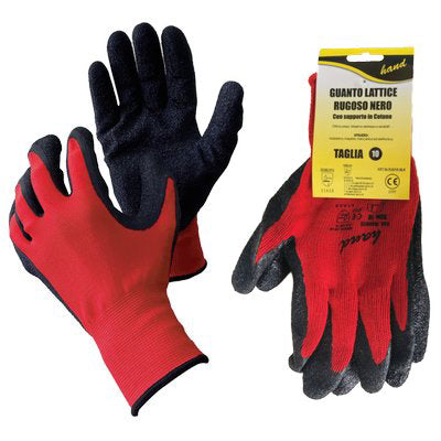Guanto lattice rugoso nero hv workit