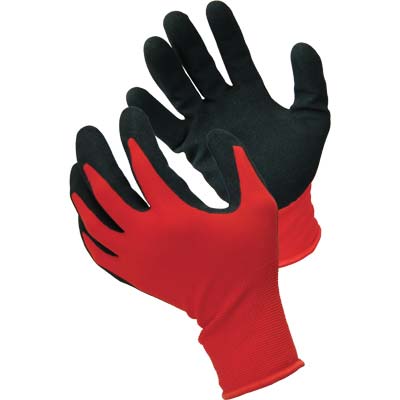 Guanto nitrile nero sabbiato workit