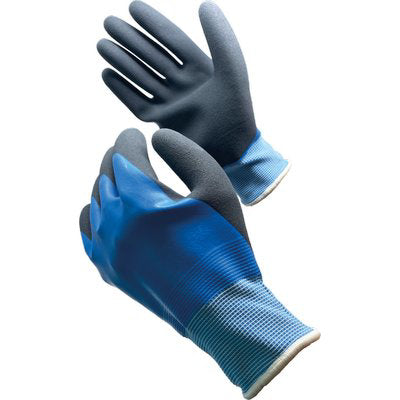 Guanto lattice schiumato blu workit