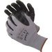 GUANTO NITRILE PUNTINATO NERO WORKIT
