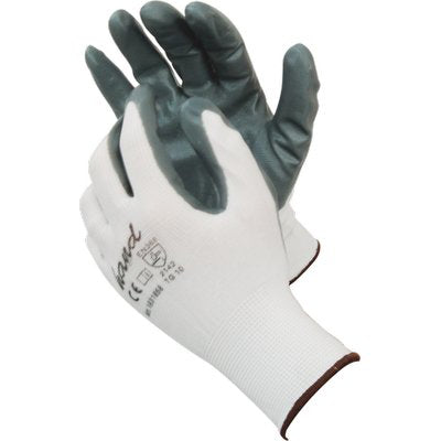 Guanto nitrile grigio workit
