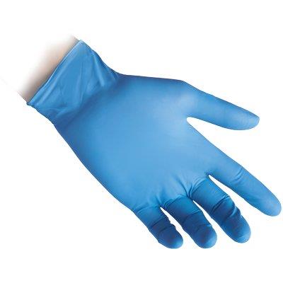 Guanto nitrile monouso blu 70 reflexx