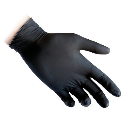 Guanto nitrile monouso nero 78 reflexx