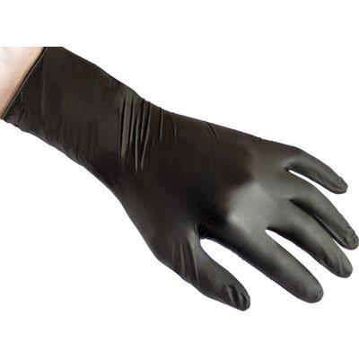 Guanto nitrile monouso nero n79p reflexx