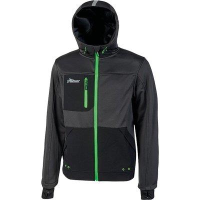 Felpa full zip + cappuccio galaxy u-power