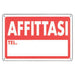 TARGA SEGNALETICA AFFITTASI