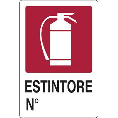 Targa segnaletica estintore