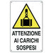 TARGA SEGNALETICA CARICHI SOSPESI
