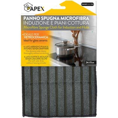 Panno spugna microfibra piani cottura apex