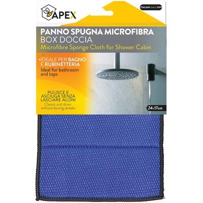 Panno spugna microfibra box doccia apex