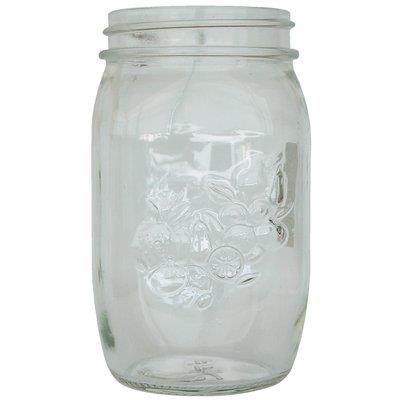 Vaso vetro fiocco sole