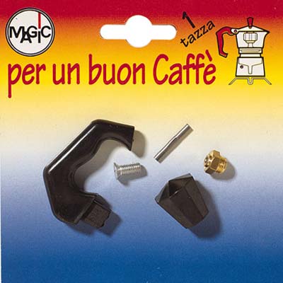 Manico + pomolo + valvola moka