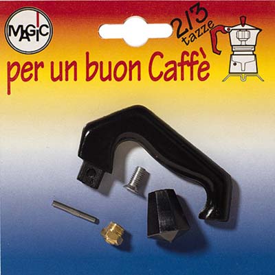 Manico + pomolo + valvola moka