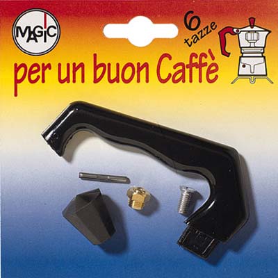 Manico + pomolo + valvola moka